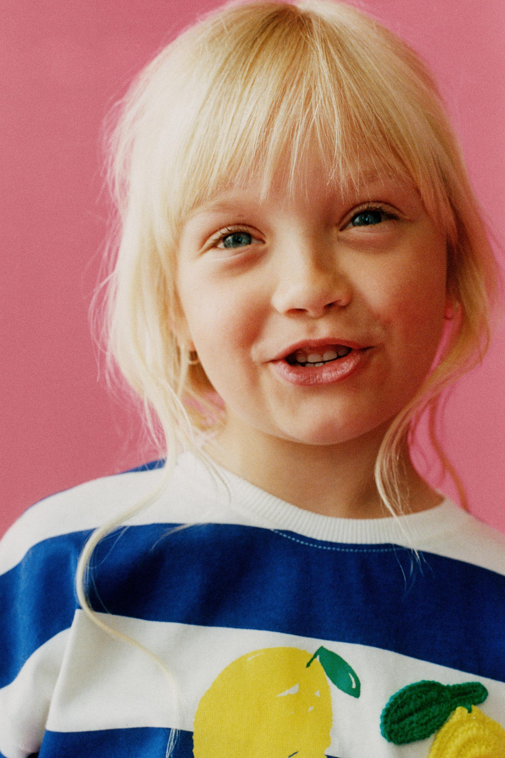 STRIPED FRUIT PATCH T-SHIRT